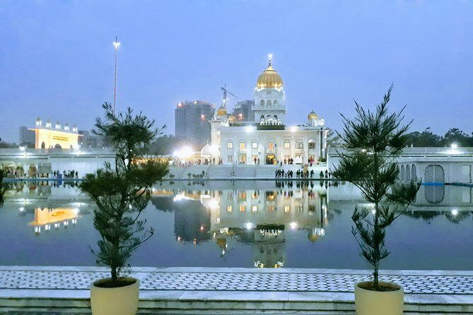 Full Day Old & New Delhi City Tour - Lotus Temple: a modern reset in white marble petals