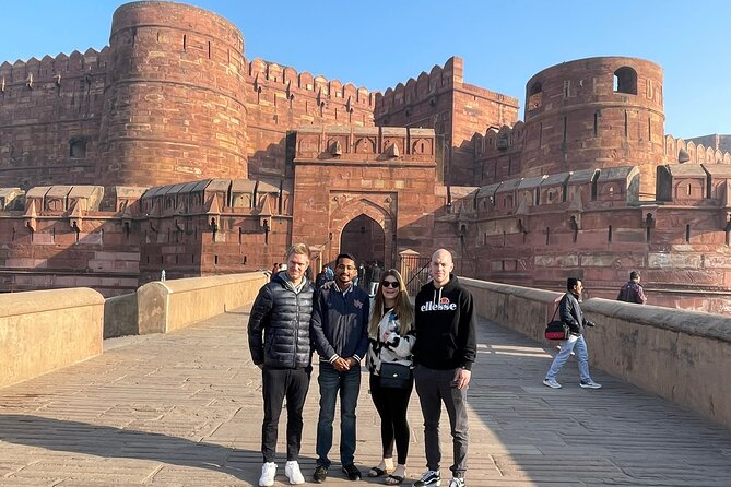 Full Day Private Taj Mahal Tour by Superfast Train from Delhi - Agra Fort plus the quieter stops: Itmad-ud-Daula and Mehtab Bagh