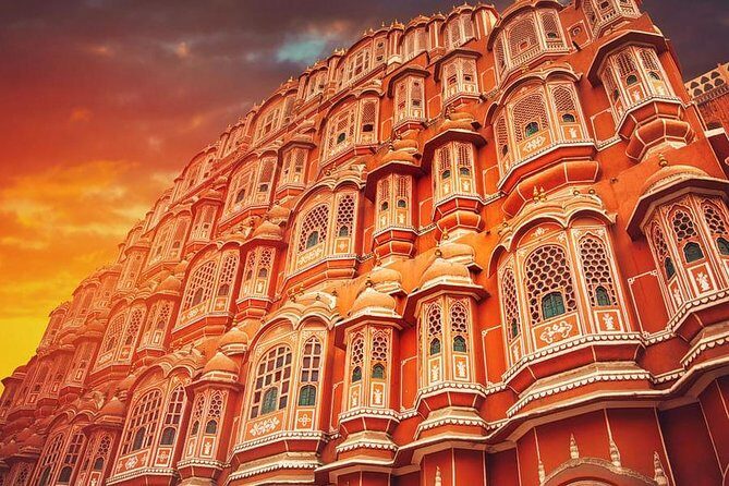 Full-Day Private Tour Heritage of Jaipur with Amber Fort - Hawa Mahal and Jal Mahal: Jaipur’s wind-and-water icons