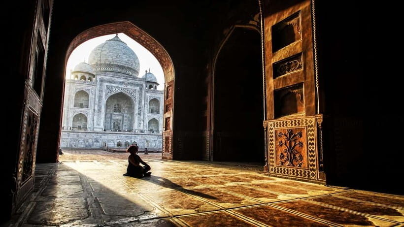 Full-Day Tour of Agra with Sunrise & Sunset at Taj Mahal - The Taj Mahal at sunrise: color changes and photo time that feels real