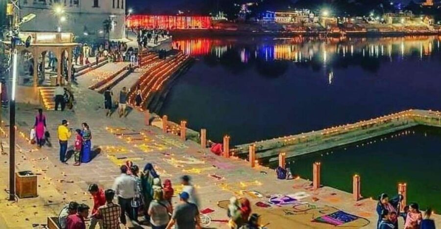 Fullday pushkar tour from jaipur with guid+camel/jeep safari - Pushkar Lake and the ghats: the town’s heart you can feel