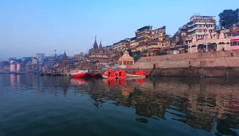 Golden Hour on the Ganges - Sunrise Boat Tour - Dashashwamedh Ghat at darkness: how the ceremony unfolds