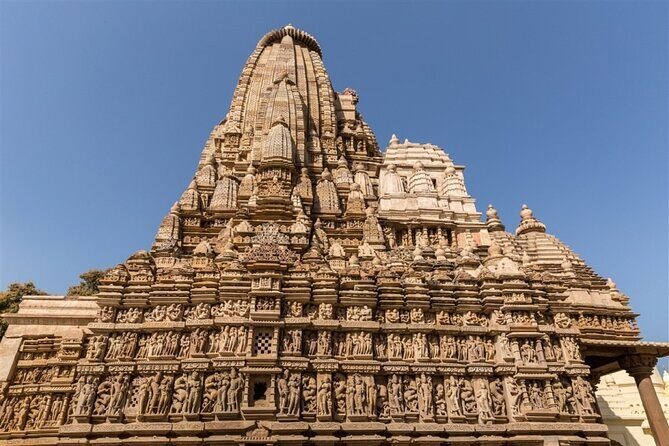 Guided Private tour of Khajuraho World Heritage site over 2 days - Day 1 temples: Javari, Chausath Yogini, Kandariya Mahadev, Lakshmana