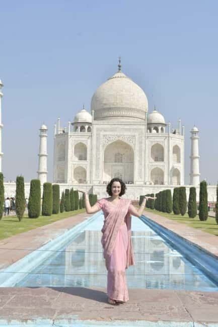 Guided Sunset Tour Of Taj Mahal with Skip-The-Line Entry - Hotel pickup and air-conditioned comfort in Agra