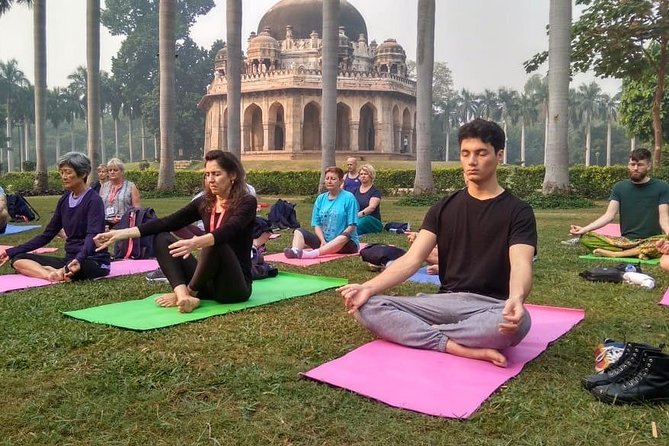 Half Day Yoga Meditation Workshop (6 Hrs) in New Delhi - Lodhi Garden in Delhi: a calm base for 6 hours of focus