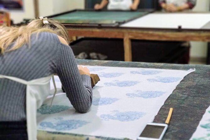 Hands-on Block Printing Workshop - Enter the Workshop: Materials, Tools, and the Studio Feel