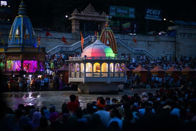 Haridwar: Ganga Aarti Ceremony Tour at Har Ki Pauri Ghat - Where You Meet: Pandit Deendayal Upadhyay Vehicle Parking