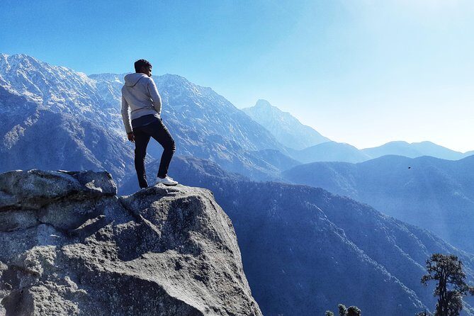 Hiking Day Tour to Triund from Dharamshala - Triund meadow time: Dhauladhars one side, Kangra valley the other
