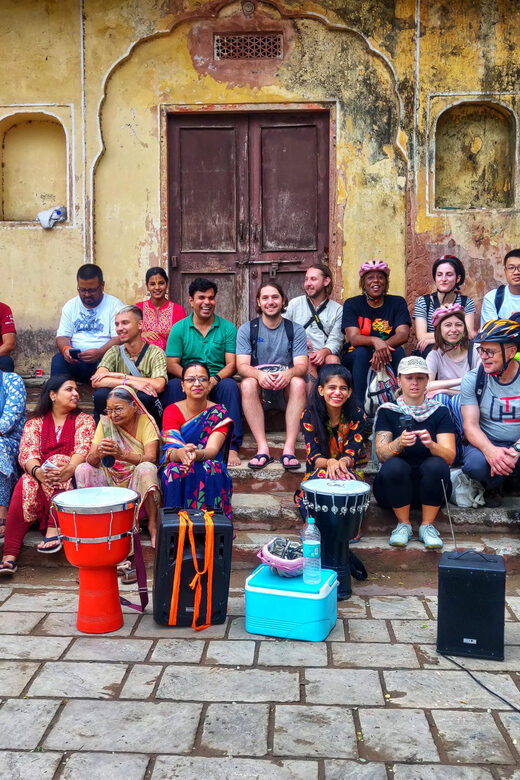 Jaipur: 3-Hour Morning Bike Tour of Jaipur Old City - Laughing yoga in the park: ridiculous in the best way