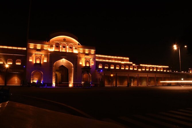 Jaipur by Night Evening Tour with Nahargarh Fort Views - Jal Mahal at Night: A Lake Palace Moment With Limited Time