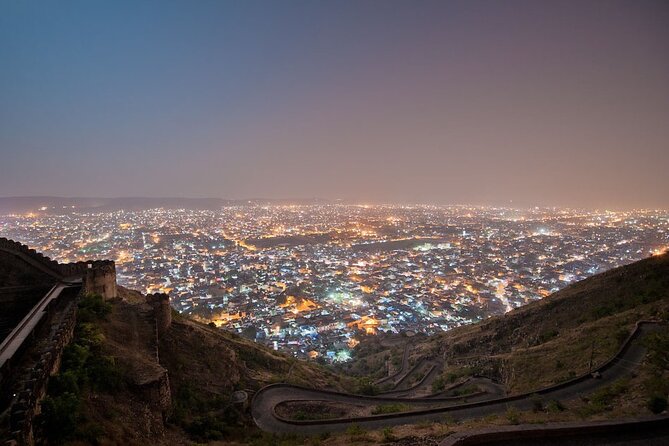 Jaipur by Night Evening Tour with Nahargarh Fort Views - Tea, Snacks, and Jaipur Street Food Energy