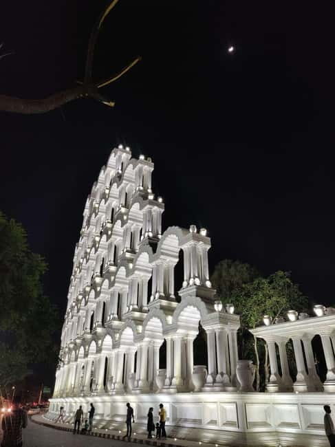 Jaipur: City Night Tour with Patrika Gate & Masala Chowk Tea - After-Sunset Pickup in a Tuk-Tuk or Car