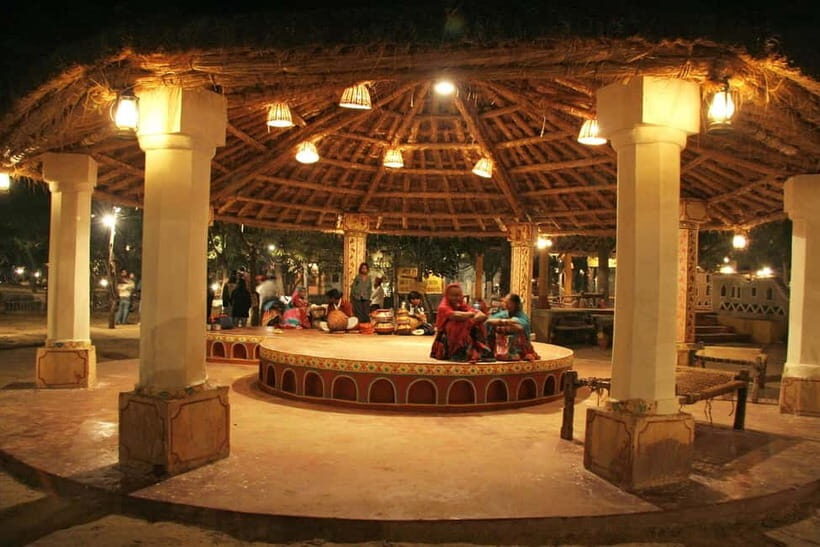 Jaipur: Cultural Evening Tour & Dinner at Chokhi Dhani - Chokhi Dhani after dark: what the 4-hour plan actually feels like