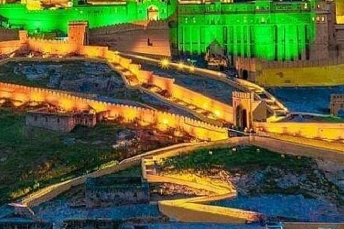 Jaipur Evening City Tour In Open Jeep - An open-jeep Jaipur night starts with hotel pickup