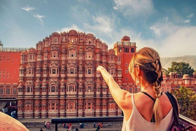 Jaipur Full Day City Tour visit Hawa Mahal, Amber Fort & City Palace - Jal Mahal: A Scenic Photo Stop at Man Sarobar Lake