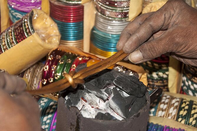 Jaipur Half-Day Shopping Tour with Hand Block Printing Class - Kuber Art N Craft: handmade paintings on cotton, silk, canvas, and paper