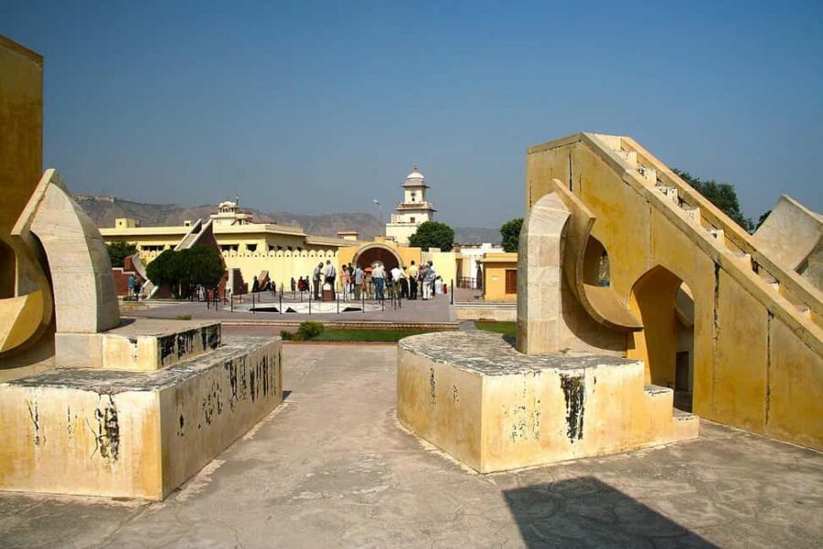 Jaipur: Half-Day Sightseeing Tour of the Heritage Pink City - City Palace courtyards: royal residence complex, not just a gate