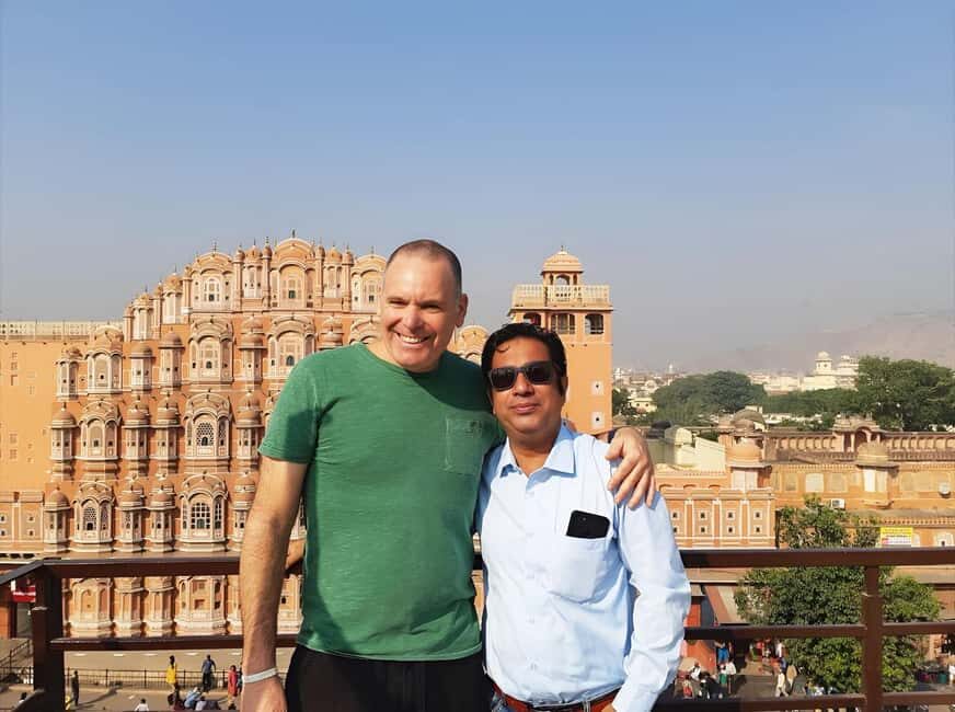 Jaipur: Half-Day Sightseeing Tour of the Heritage Pink City - Hawa Mahal photo stop: the Palace of Winds facade up close