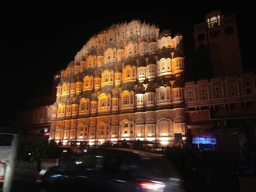 Jaipur: Night Tour of Amer & pink city by an open air jeep - Key highlights you’ll care about