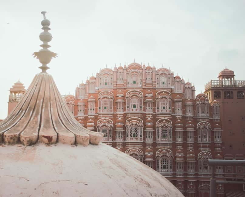Jaipur: Private Evening Tour with Monkey Temple Sunset - Traditional village and block printing: where the tour turns from seeing to doing