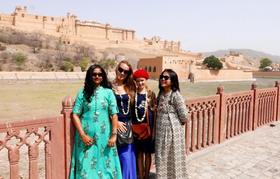Jaipur: Private Full-Day Tour of the Heritage Pink City - Jal Mahal on Man Sagar Lake: a calm water-palace moment