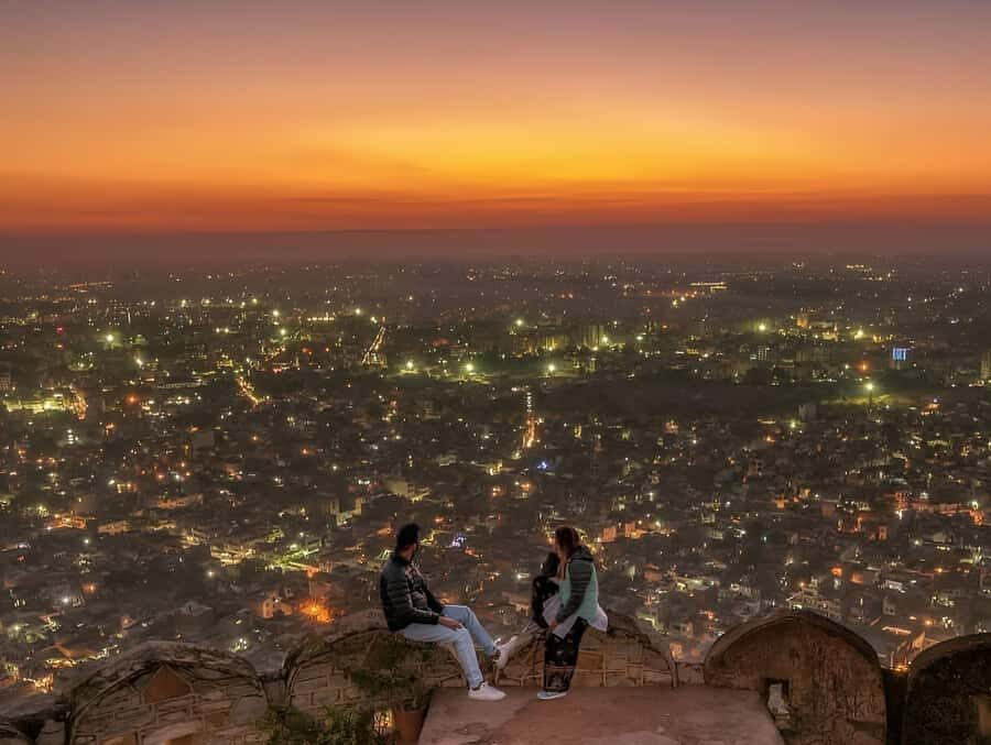 Jaipur: Tour with Nahargarh Sunrise or Monkey Temple Sunset - Evening option: Amber Fort at dusk, then stepwell and water palace views