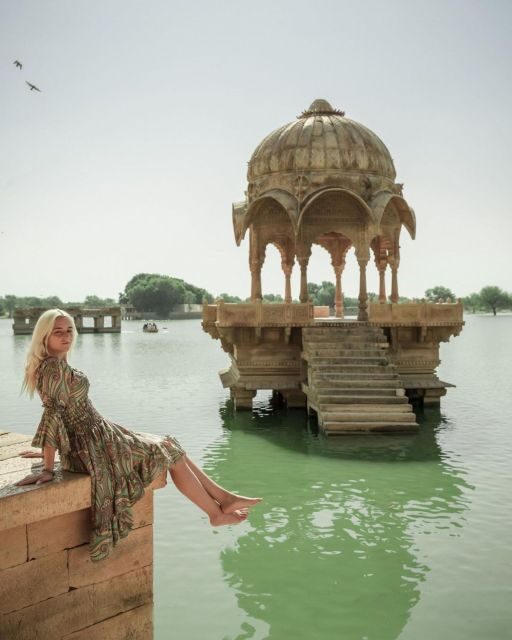 Jaislamer Sightseeing with Sunset Camel & Desert Safari Tour - Kuldhara Haunted Village: The Stop That Breaks Up the Drive