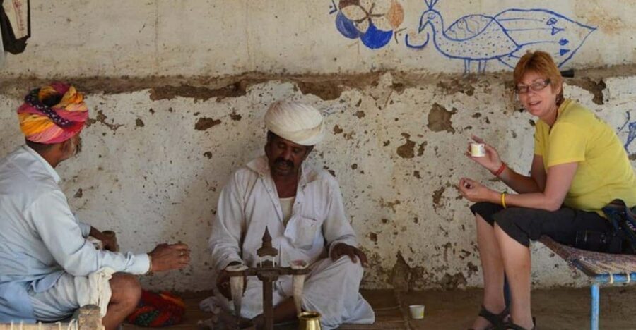 Jodhpur Bishnoi Village Safari Half Day Tour - Salawas: durries (Rajasthan rugs) and village craft pride