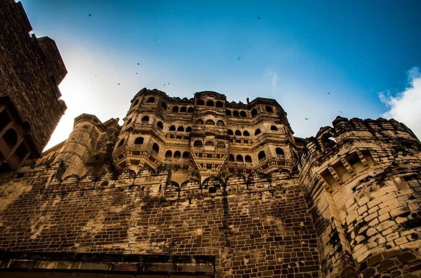 Jodhpur: Blue City Full-Day Tour with Guided Heritage Walk - Mehrangarh Fort on a 150-Meter Hill