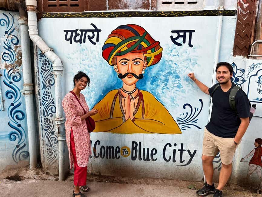 Jodhpur Bluecity Heritage Walking Tour - The long stretch around Pachetia Hill