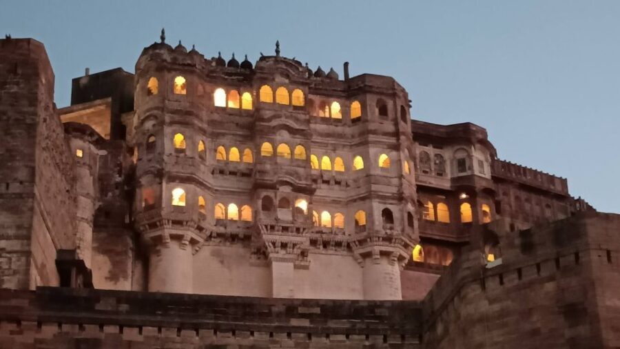 Jodhpur: Guided City Tour - Mehrangarh Fort: Rathore power on a hilltop