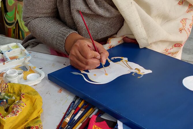 Learn to make a Pichwai Painting - Pichwai 101: What You’re Painting (and Why It’s Called Backdrop Art)