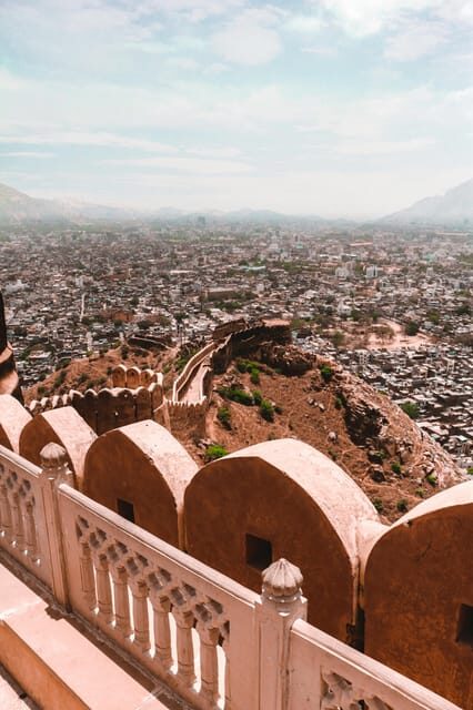 Local Jaipur city sightseeing with options - Amber Fort: the Rajput masterpiece above the Aravalli hills