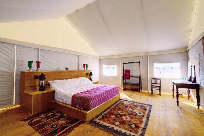 Luxury Camping in the Desert - Luxury en-suite tents in the Thar: what comfort really means here