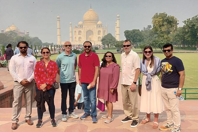 Luxury Same Day Taj Mahal tour From Delhi - All Inclusive - Pickup and the Toyota Innova Crysta: comfort on a long clock
