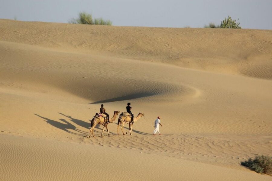 Luxury tent, dinner, breakfast, camel ride in thar desert - Desert National Park camp life: dinner, bonfire, and real show energy