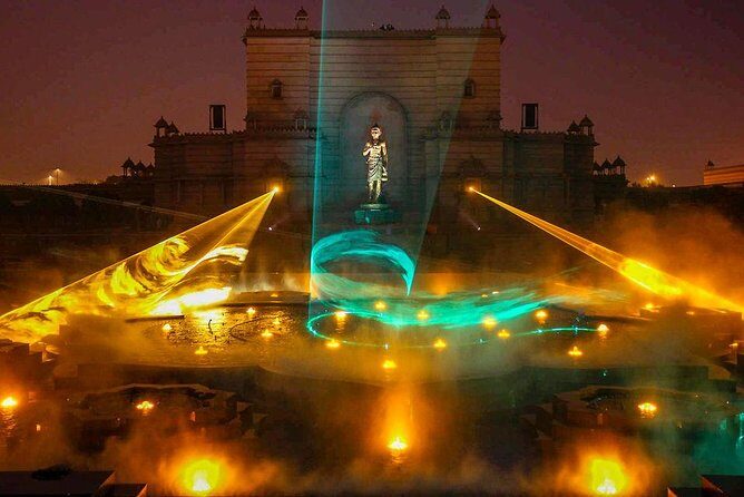 New Delhi: Akshardham Evening Tour with Light & Water Show - Swaminarayan Akshardham: what you’re really walking into
