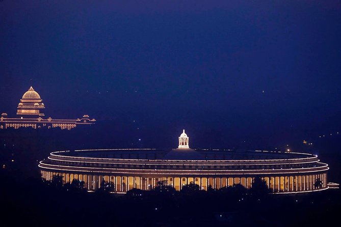 Night view Delhi Tour by AC Car From Delhi - Private guide energy: history with human context