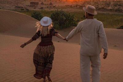 Nomadic Non-Touristic Overnight Camel & Desert Safari Tour - Getting from Jaisalmer out to the dunes: oasis, fort, and why it’s not just driving