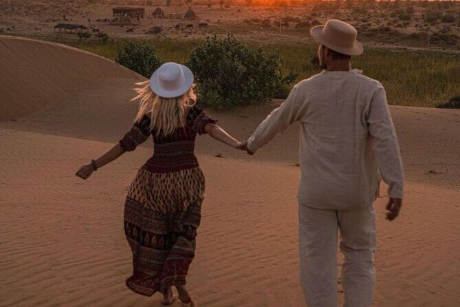 Nomadic Non-Touristic Overnight Camel & Desert Safari Tour - Day 1 from Jaisalmer: 2:30 PM start, jeep/car stops, then your camel ride