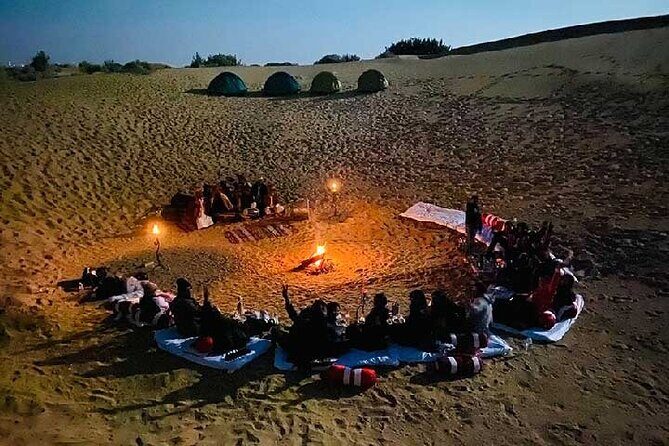 Overnight Camel Safari - Timing and Logistics: starting 2:00 PM and ending around 11:00 AM