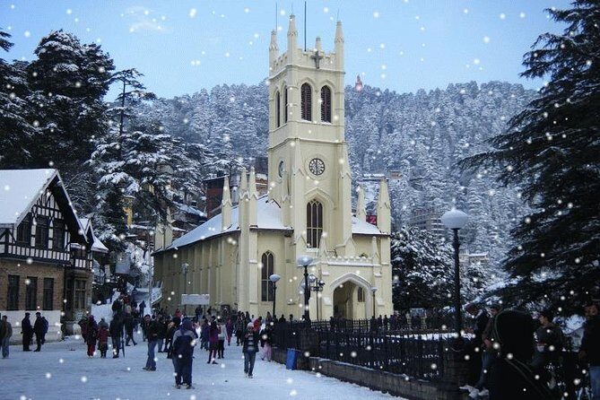 Private 7 Days Shimla Manali Hill Stations Tour From Chandigarh - Day 2: Shimla Ridge, Mall Road, Jakhu Temple, and Christ Church