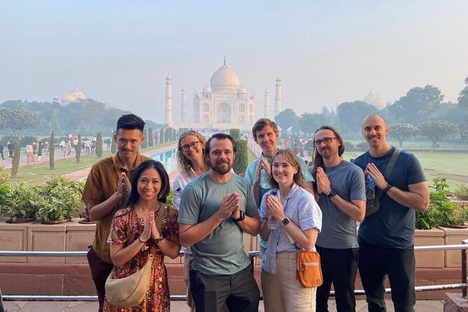 Private Agra Day Trip by Express Train -Taj Mahal & 5-Star Lunch - Agra Fort right after lunch: strong views and a serious structure