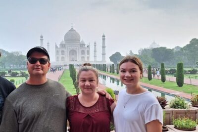 Private Day Trip to Agra with a Sunrise view of Taj Mahal - Agra Fort in the late-morning calm