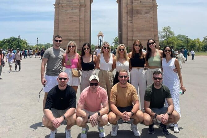 Private Delhi Full Day City Tour : Explore the Capital Your Way - India Gate and Parliament-area drive-bys: photo time with history in motion