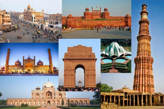Private Full Day Guided Tour of Delhi and Old Delhi - India Gate and Lotus Temple: two very different pauses, both worth the drive-by story
