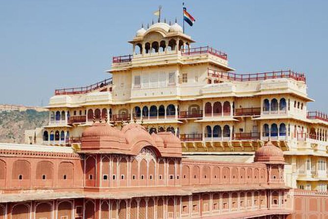 Private Full-Day Jaipur Sightseeing by Car - Jal Mahal: the water palace view from Man Sagar Lake