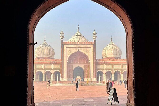 Private Guided Tour of Old and New Delhi - Jama Masjid and Red Fort: Mughal Power in Stone