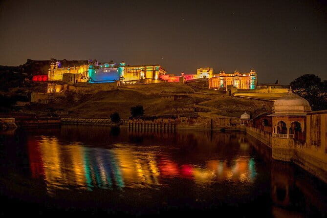 Private Jaipur Sunset Tour – Nahargarh Fort & Night Views - Albert Hall Museum exterior: the art story even when inside hours are gone