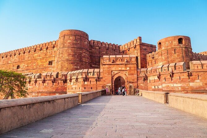 Private Same Day Taj Mahal and Agra Fort Tour By Car From Delhi - Mehtab Bagh: Taj Mahal views across the Yamuna